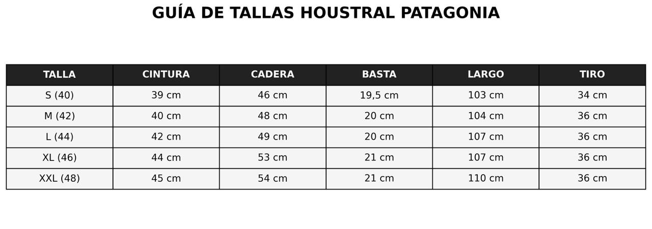 Pantalón Houstral Patagonia